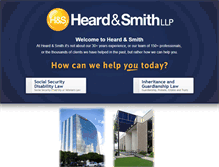 Tablet Screenshot of heardandsmith.com